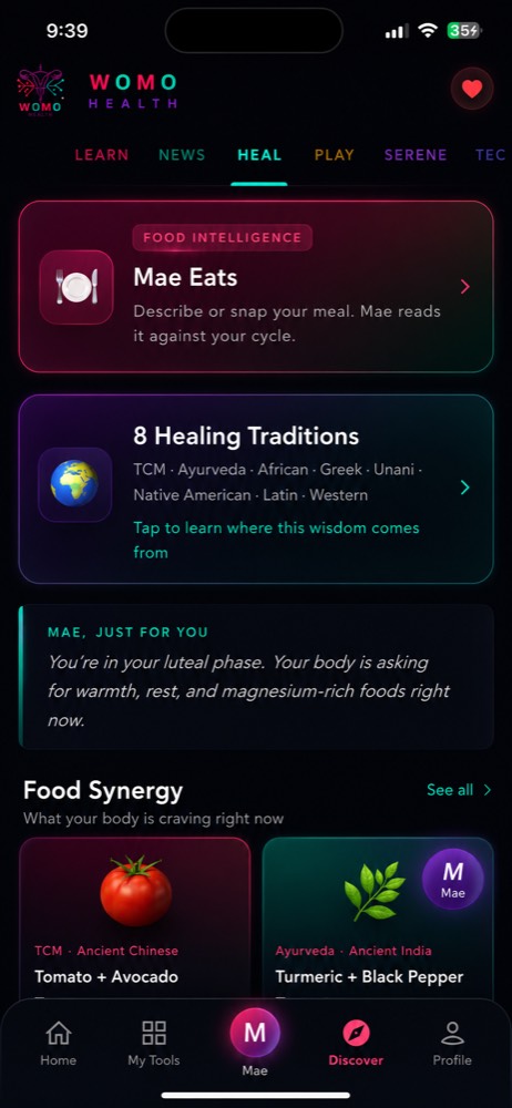Heal tab