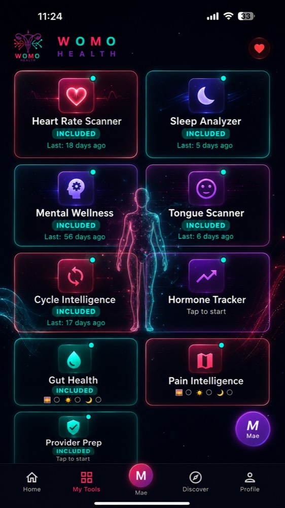 My Tools screen