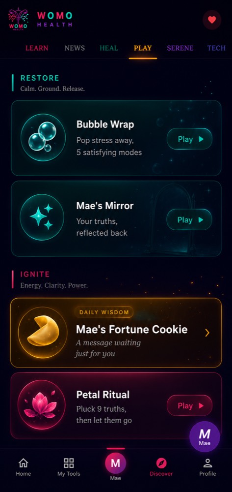 Play tab